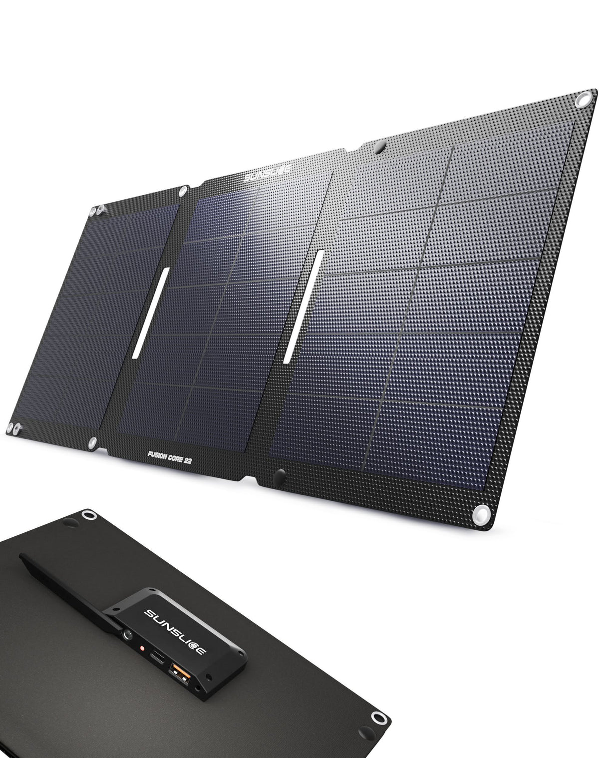 Sunsclice Fusion Core 22 - tragbares Solarpanel