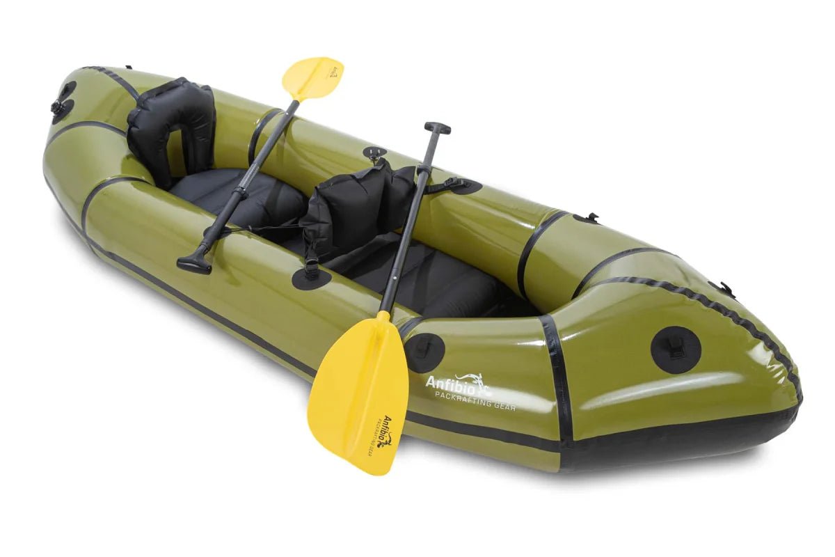 Packraft/Rucksackboot | Anfibio Sigma TX Packraft - schneller Einer (1 Person) - ohne Paddel | Eddy's Adventure