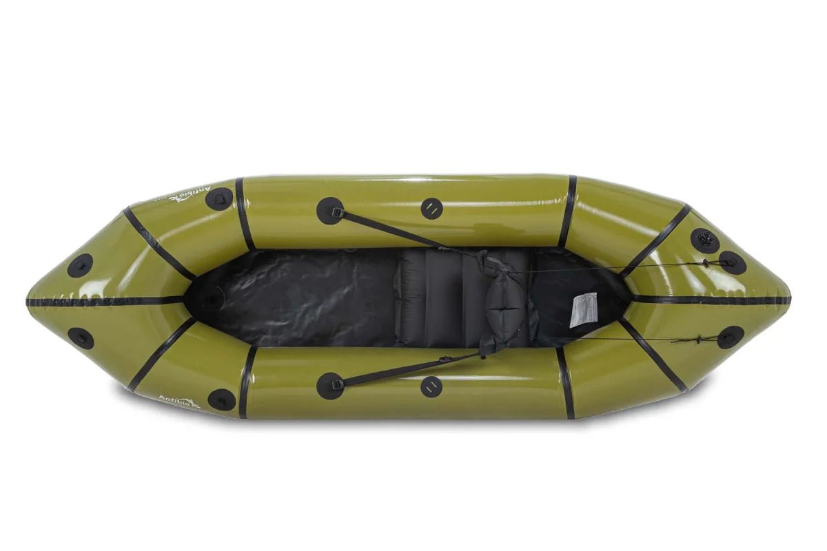 Packraft/Rucksackboot | Anfibio Sigma TX Packraft - schneller Einer (1 Person) - ohne Paddel | Eddy's Adventure