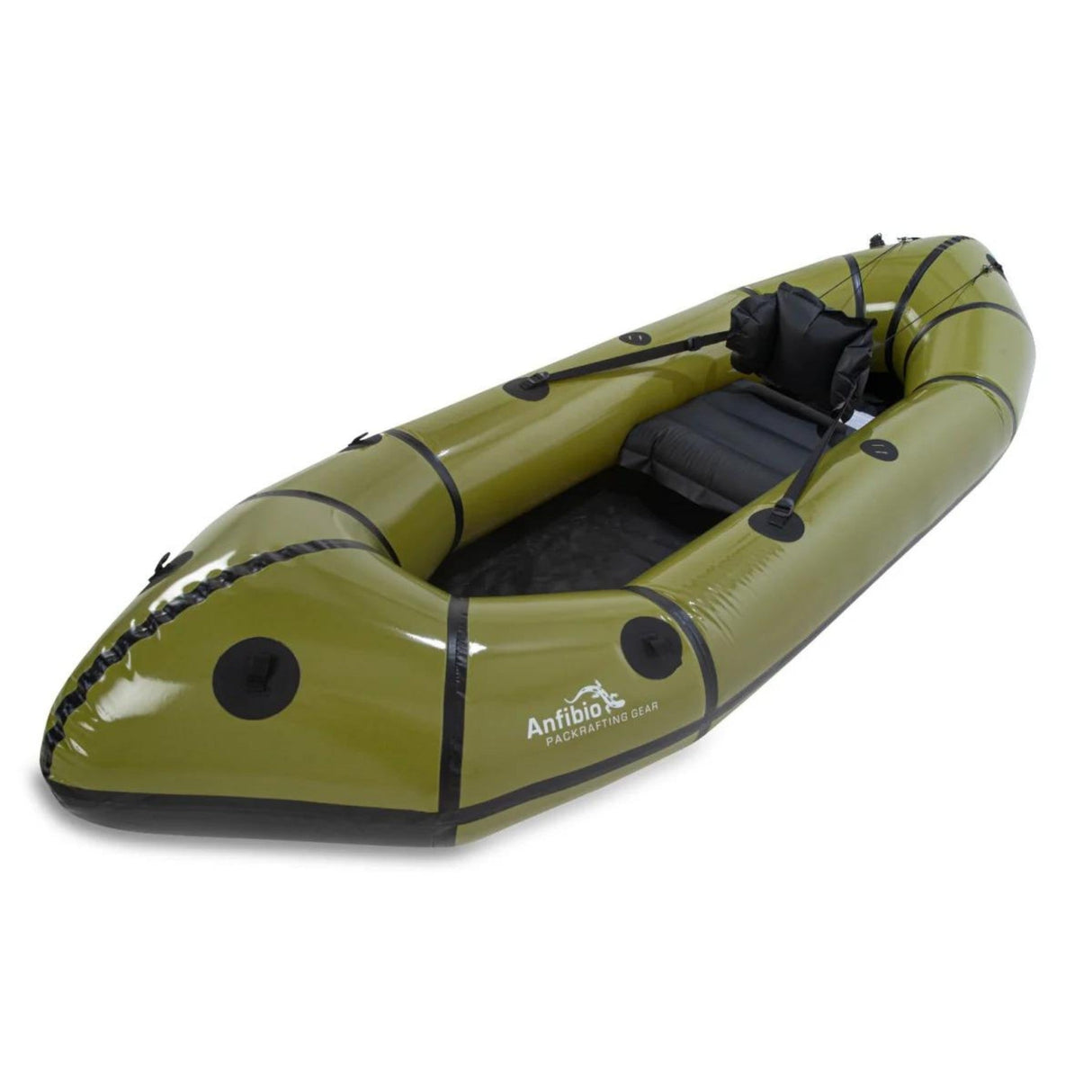Packraft/Rucksackboot | Anfibio Sigma TX Packraft - schneller Einer (1 Person) - ohne Paddel | Eddy's Adventure