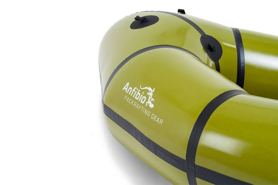 Packraft/Rucksackboot | Anfibio Sigma TX Packraft - schneller Einer (1 Person) - ohne Paddel | Eddy's Adventure