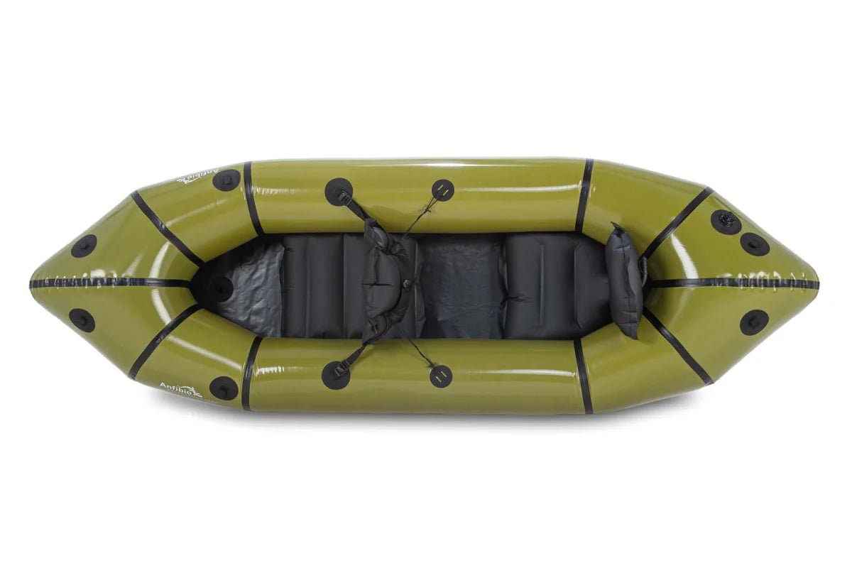 Packraft/Rucksackboot | Anfibio Sigma TX Packraft - schneller Einer (1 Person) - ohne Paddel | Eddy's Adventure
