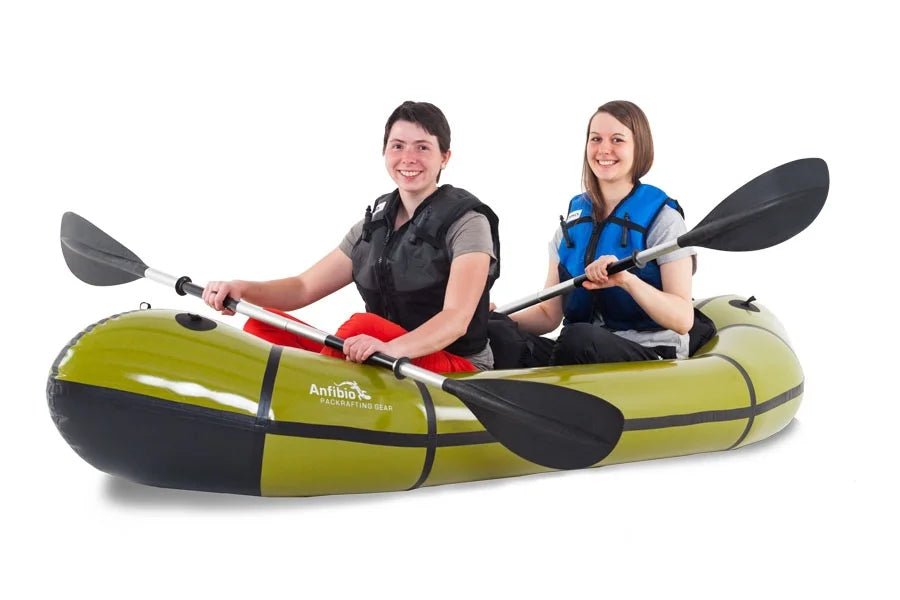 Packraft/Rucksackboot | Anfibio Sigma TX Packraft - schneller Einer (1 Person) - ohne Paddel | Eddy's Adventure