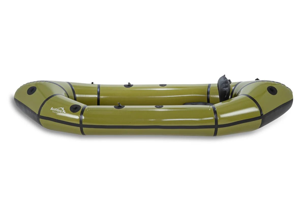 Packraft/Rucksackboot | Anfibio Sigma TX Packraft - schneller Einer (1 Person) - ohne Paddel | Eddy's Adventure