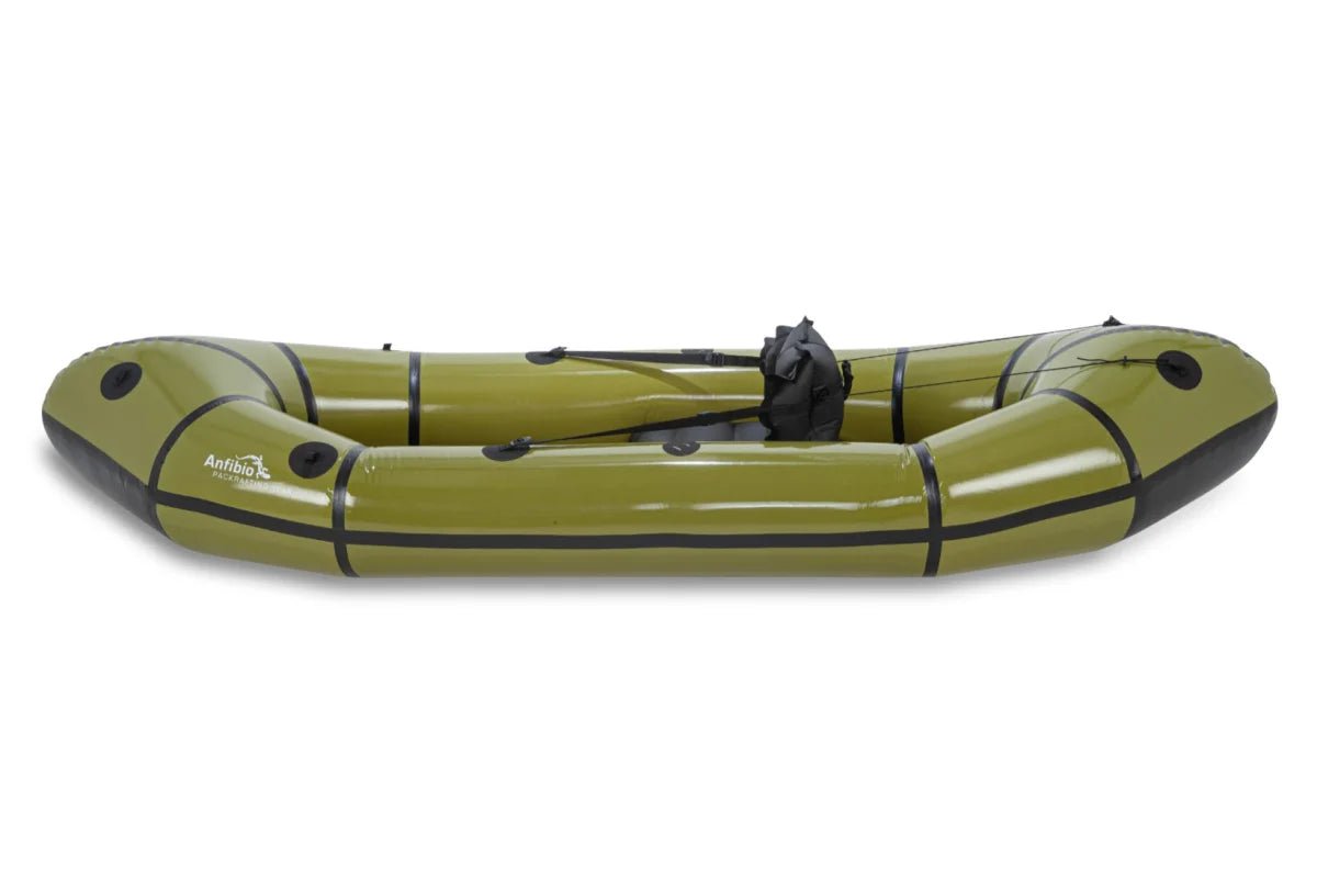 Packraft/Rucksackboot | Anfibio Sigma TX Packraft - schneller Einer (1 Person) - ohne Paddel | Eddy's Adventure