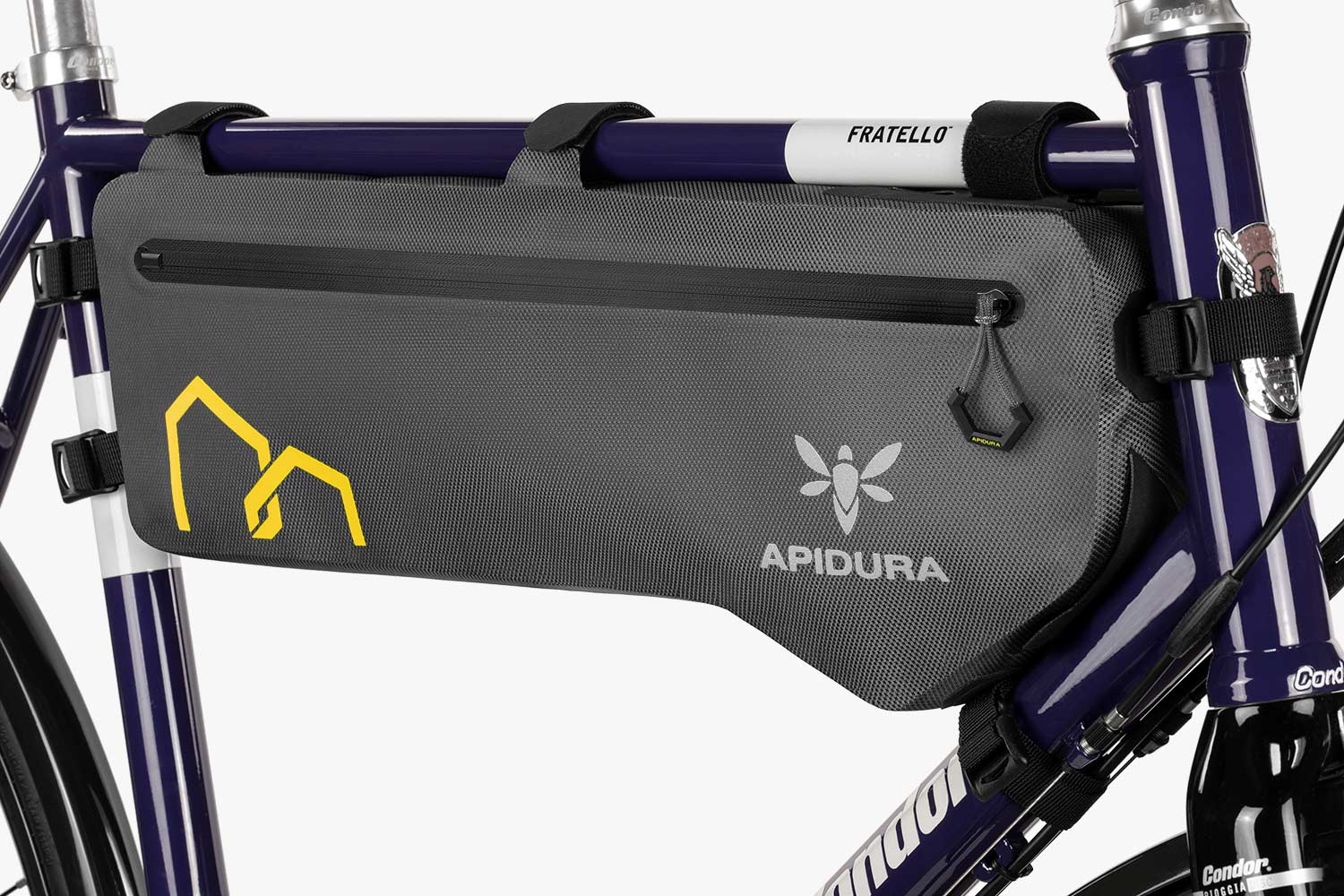 Apidura Expedition Tall Frame Pack (große Rahmentasche) Bikepacking Taschen mieten I Eddy's Adventure