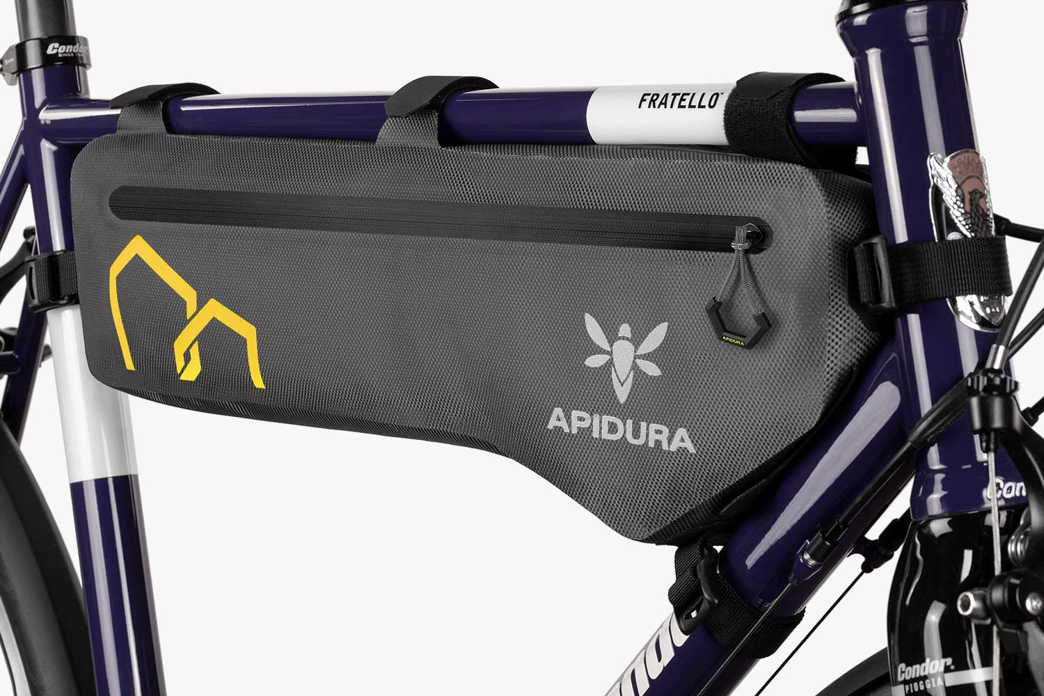 Apidura Expedition Tall Frame Pack (große Rahmentasche) Bikepacking Taschen mieten I Eddy's Adventure