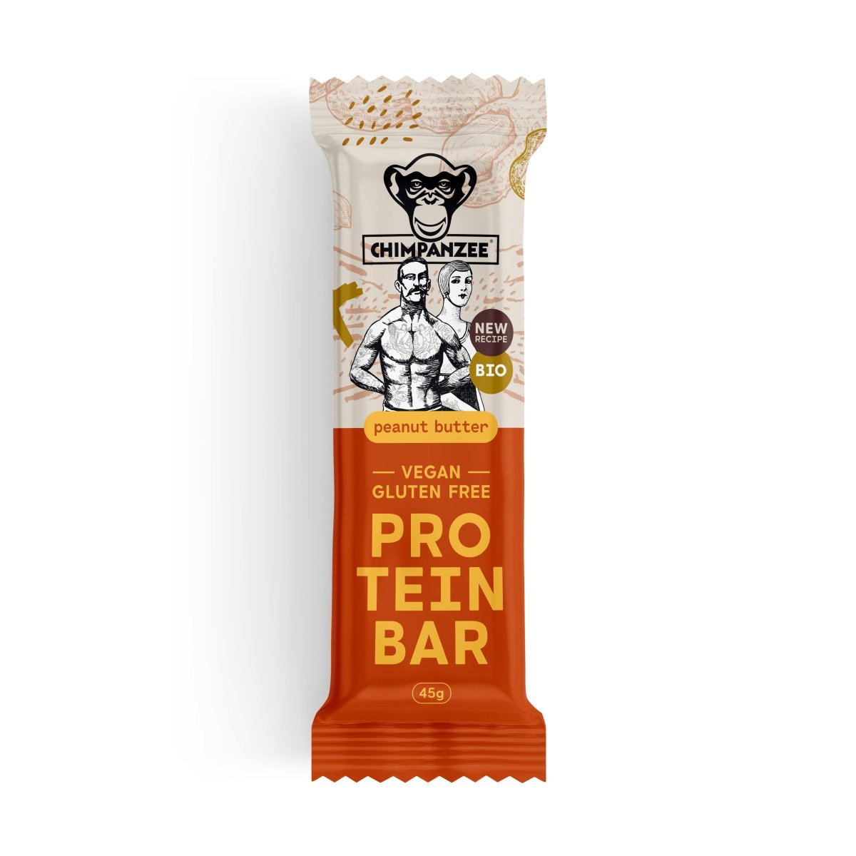 Chimpanzee Protein Bar Peanut Butter - BIO