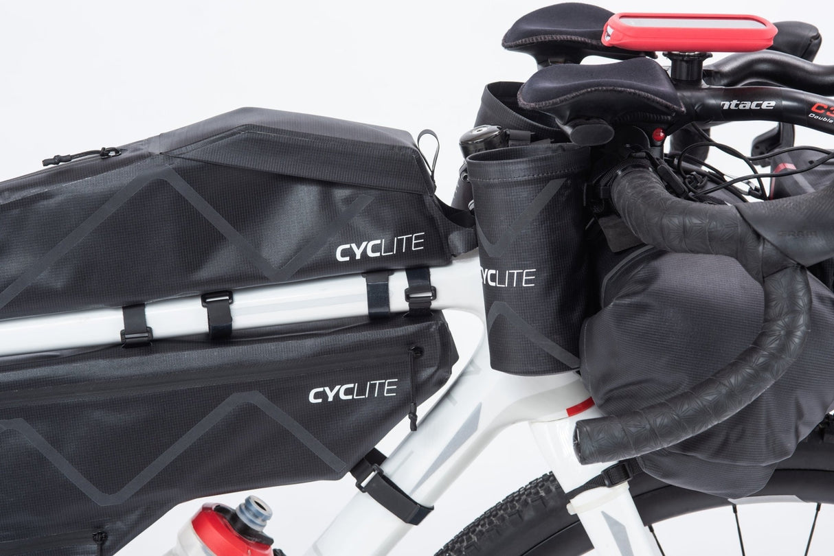 CYCLITE - CYCLITE Top Tube Bag Large - Bikepacking - Volumen 2.2 Liter - Bikepacking Taschen - Eddy's Adventure