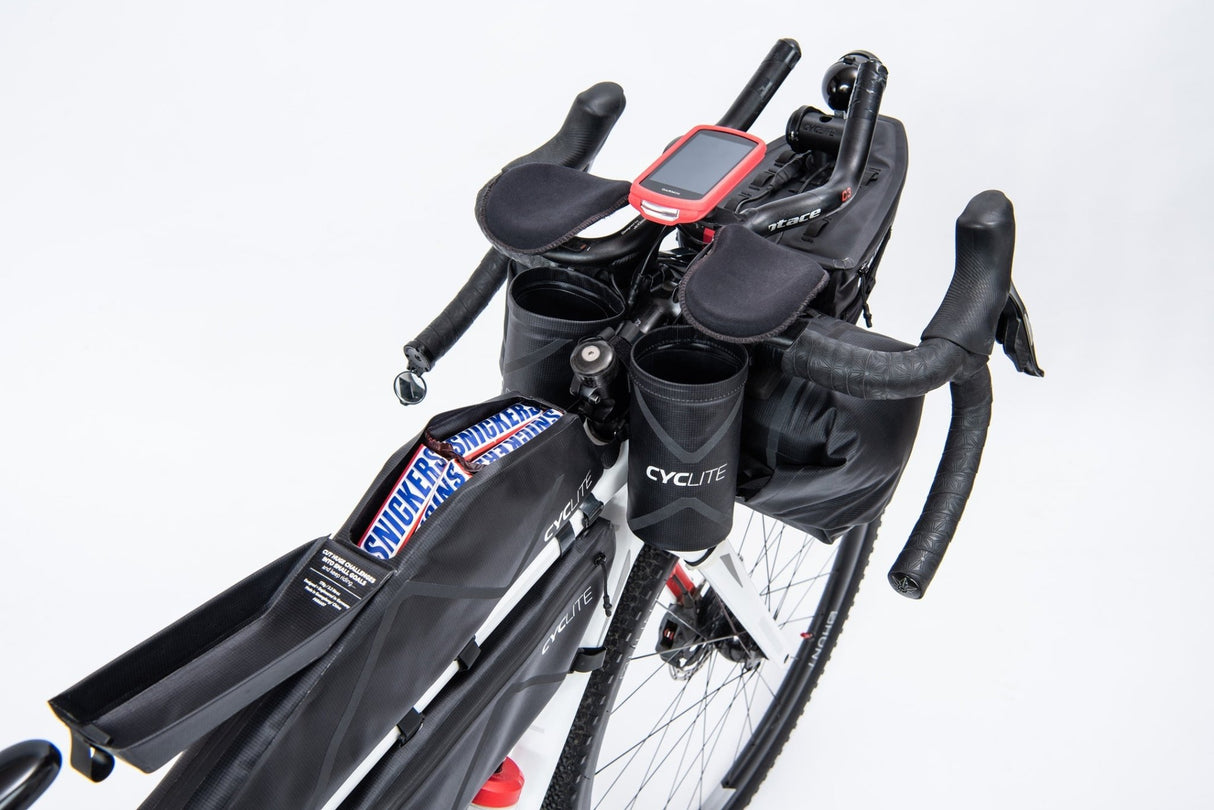 CYCLITE - CYCLITE Top Tube Bag Large - Bikepacking - Volumen 2.2 Liter - Bikepacking Taschen - Eddy's Adventure