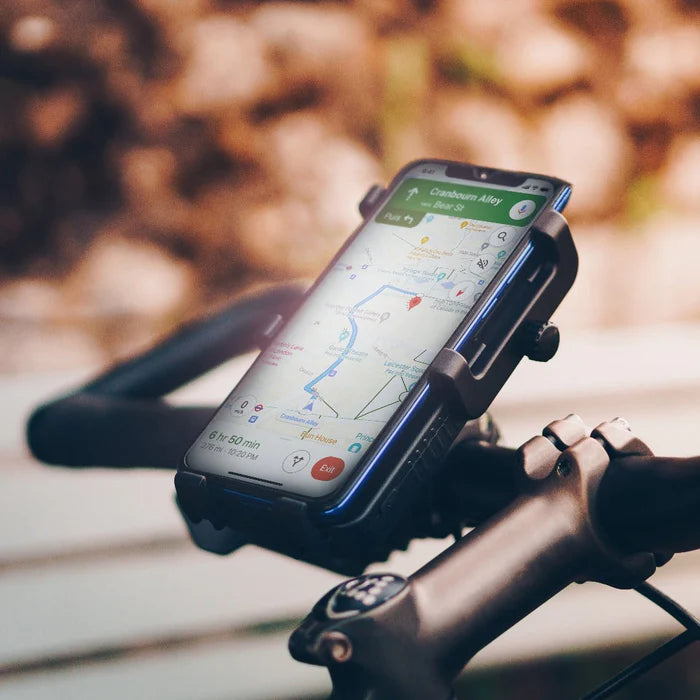 Sunslice Cyclotron 5000 MaH Powerbank, Telefonhalterung und Fahrradlicht