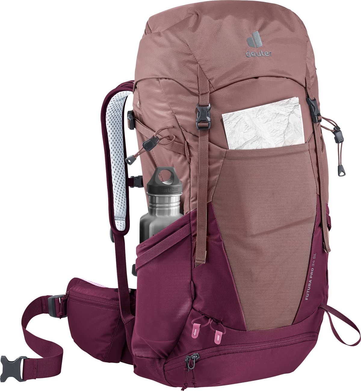 Deuter Futura Pro 34 SL Women's Fit - Wandermagazin Testsieger für Frauen JETZT MIETEN bei Eddy's Adventure