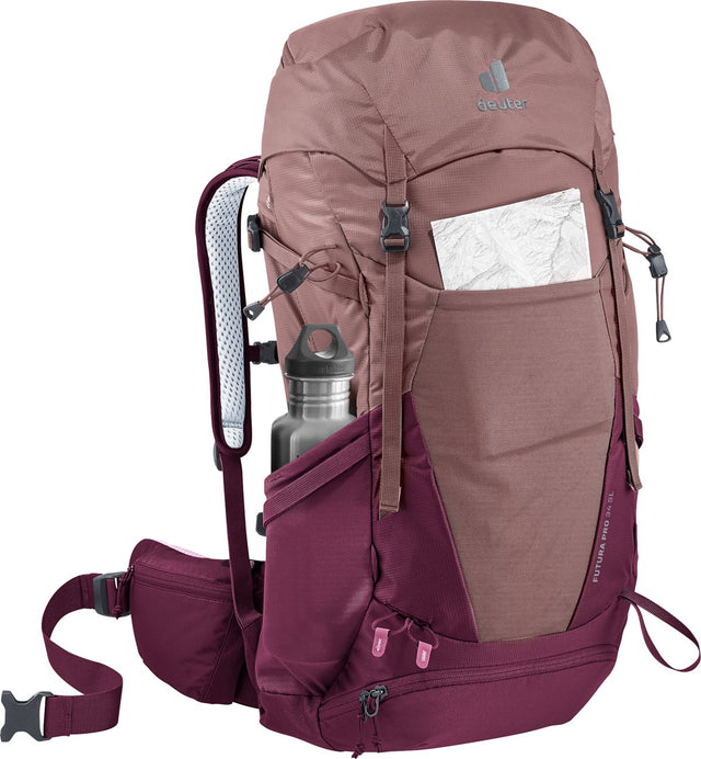 Deuter Futura Pro 34 SL Women's Fit - Wandermagazin Testsieger für Frauen JETZT MIETEN bei Eddy's Adventure