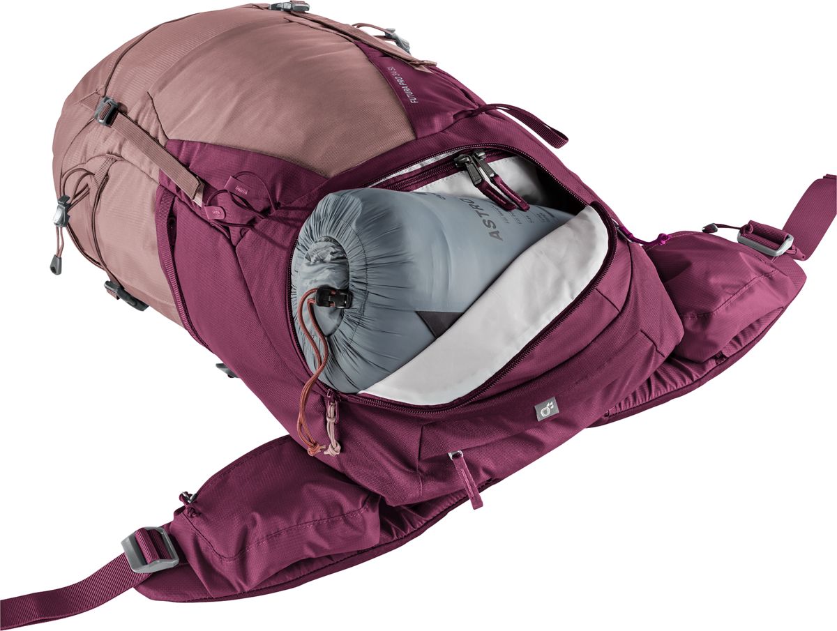 Deuter Futura Pro 34 SL Women's Fit - Wandermagazin Testsieger für Frauen JETZT MIETEN bei Eddy's Adventure