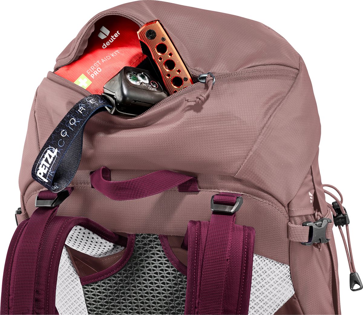 Deuter Futura Pro 34 SL Women's Fit - Wandermagazin Testsieger für Frauen JETZT MIETEN bei Eddy's Adventure