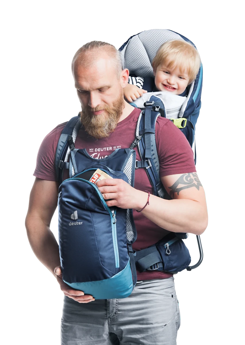 Deuter Kid Comfort Pro - Kindertrage für längere Touren mit Zusatzausstattung
