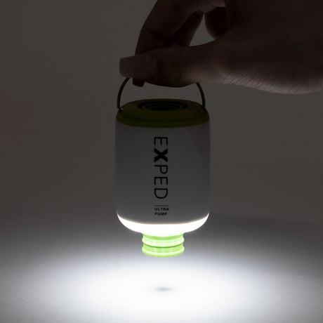EXPED Ultra Pump - ultraleichte Pumpe für Isomatten inkl. Campinglampe Pumpe Isomatten mieten I Eddy's Adventure
