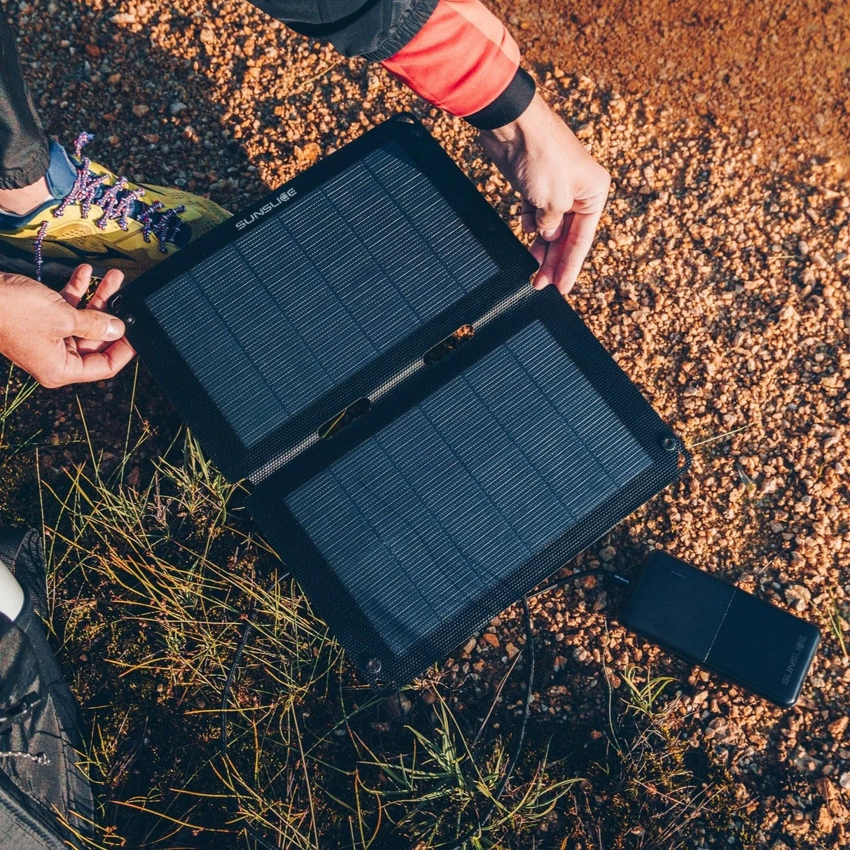 Sunsclice Fusion Flex 12 - ultraleichtes Solarpanel für mehrtägige Touren