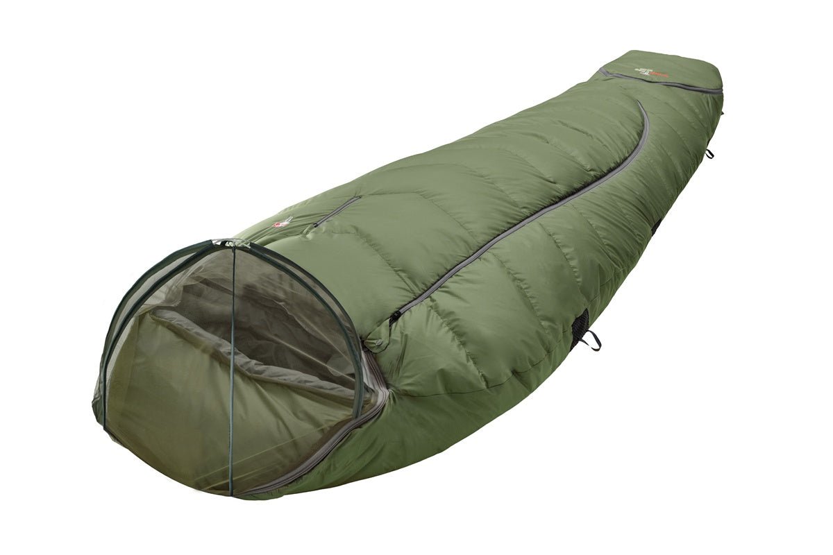 Grüezi Bag Biopod Wolle Survival Ice - Schlafsack für den harten Winter Survival Einsatz Survival - Schlafsack mieten I Eddy's Adventure