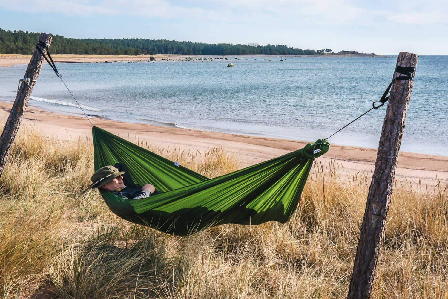 Lesovik DUCH Hängematte | robust und gross 300 x 150cm Hängematten mieten I Eddy's Adventure