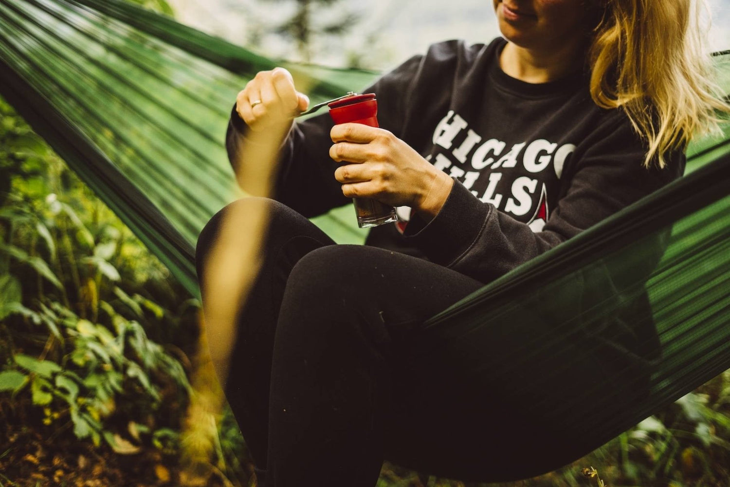 Lesovik SUL - ultraleichte Hängematte mit nur 175g | 300 x 145cm Hängematten mieten I Eddy's Adventure