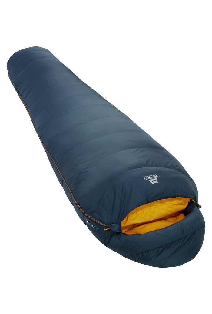 Mountain Equipment Helium 250 Daunenschlafsack für Rucksack-/ Bikepackingtouren