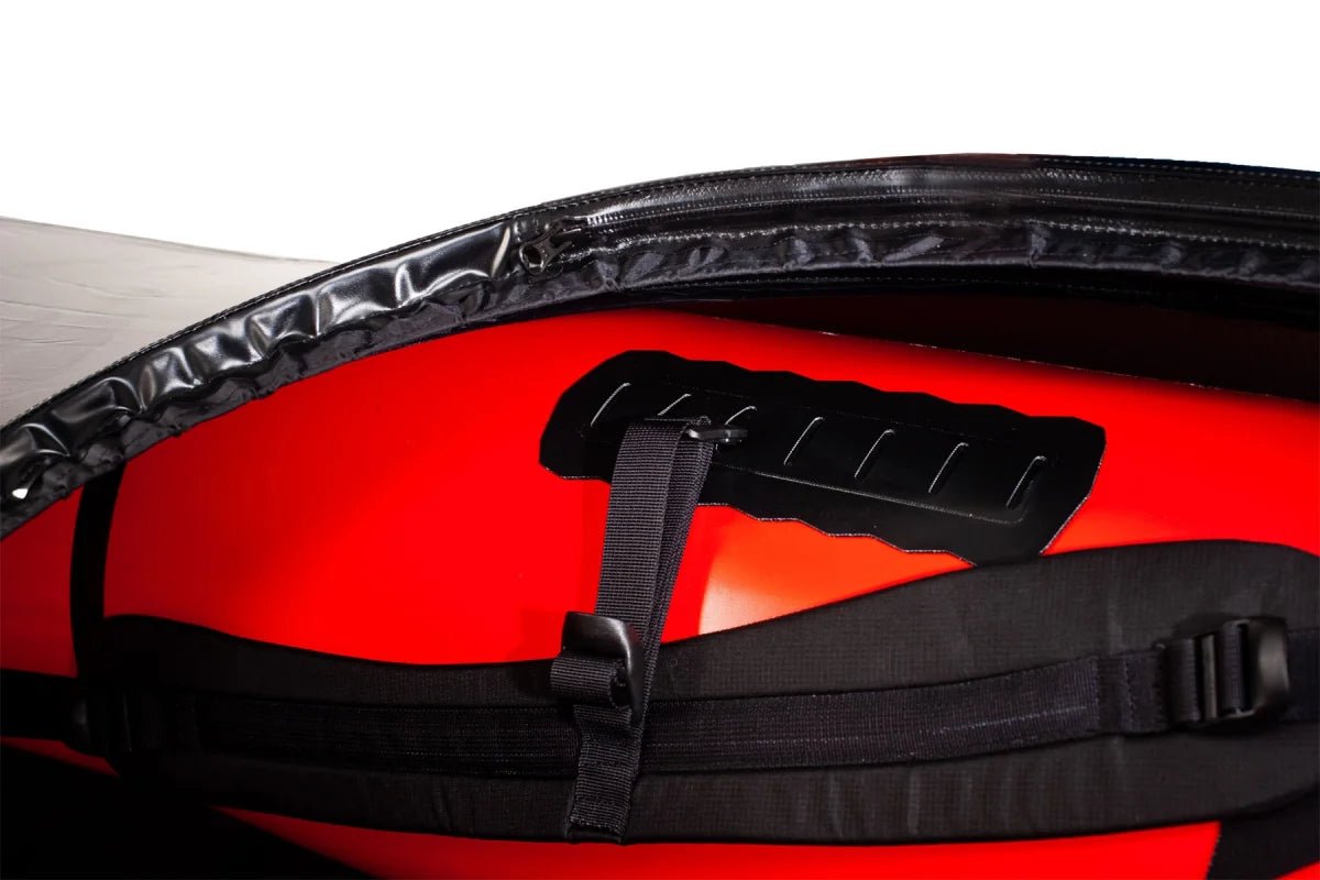 Packraft/Rucksackboot | MRS Alligator 2S - Hightech Packraft für Wildwasser | Eddy's Adventure