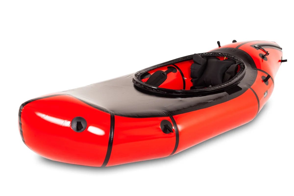 Packraft/Rucksackboot | MRS Alligator 2S - Hightech Packraft für Wildwasser | Eddy's Adventure
