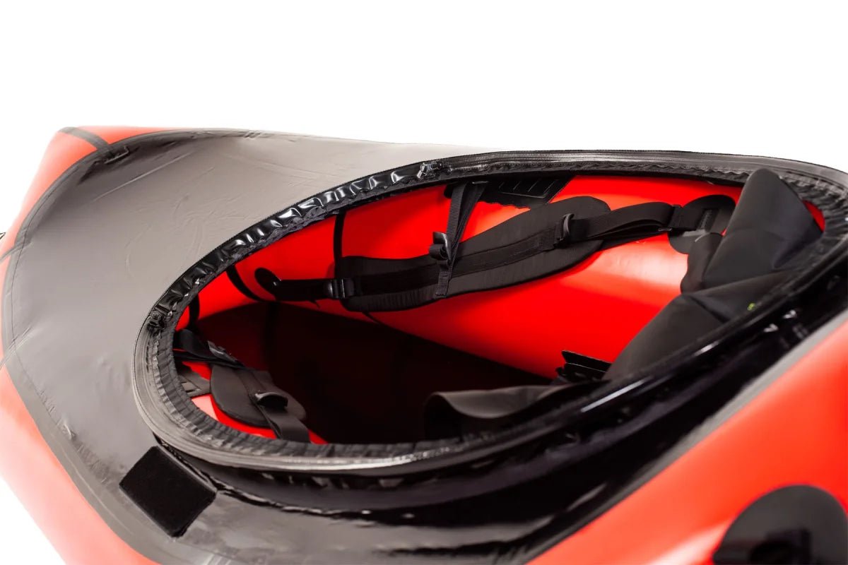 Packraft/Rucksackboot | MRS Alligator 2S - Hightech Packraft für Wildwasser | Eddy's Adventure