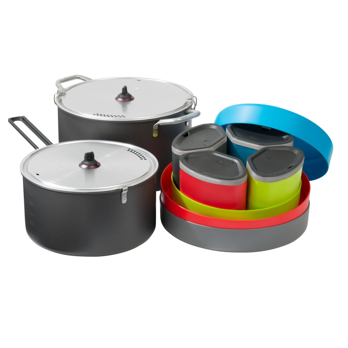 Kochset ohne Kocher | MSR Flex 4 - Personen Koch - Set | Eddy's Adventure