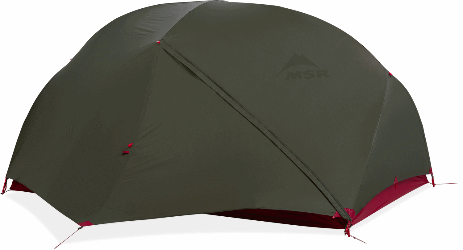 Bikepackingzelt 2 Personen | MSR Hubba Hubba Bikepack 2 Personen - für Fahrradtrekking | Eddy's Adventure