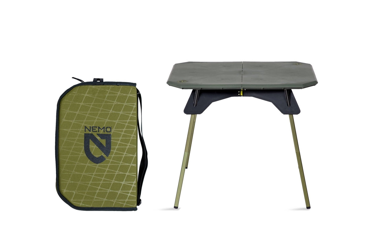 Nemo Moonlander Dual - Height Table - ultraleichter Camping - Falttisch - Gewicht 2.000g JETZT MIETEN bei Eddy's Adventure