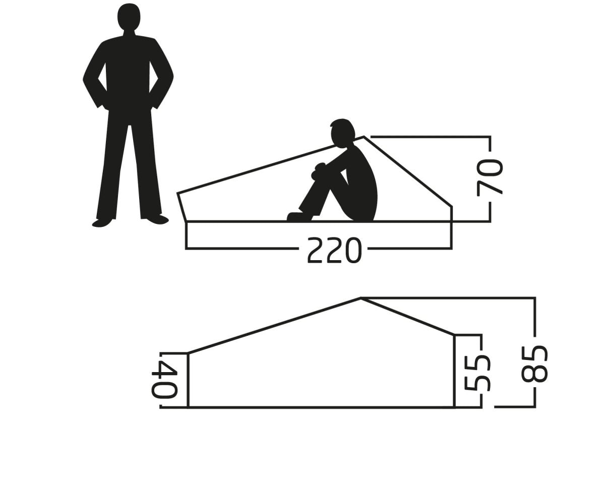 Nordisk Lofoten 1 ULW - ultraleichtes 4 - Jahreszeiten - Zelt