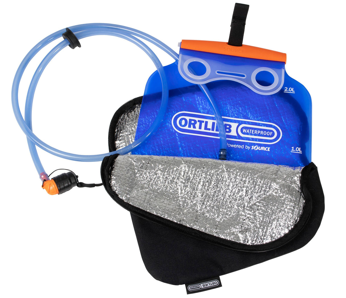 Ortlieb Atrack Hydration System - 2 Liter Trinksystem mit Isolierung JETZT MIETEN bei Eddy's Adventure