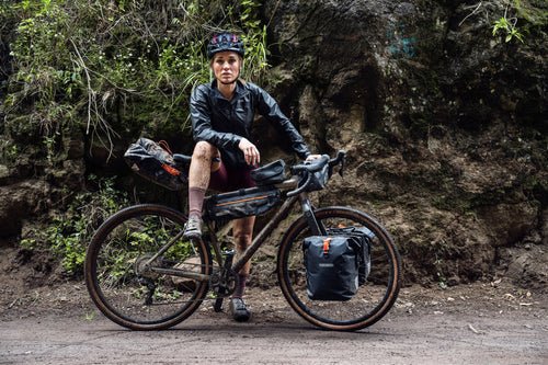 Ortlieb Gravel-Pack QL2.2 - Taschenpaar Bikepacking/ Gepäckträgertaschen mit je 14,5 Liter