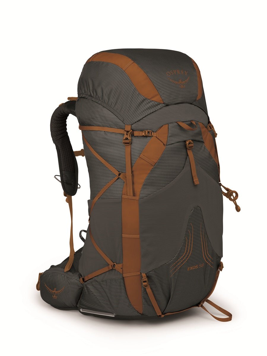 Osprey Exos 58 L - Ultraleichter Trekkingrucksack Herren Trekkingrucksäcke von 50 - 70 Liter mieten I Eddy's Adventure