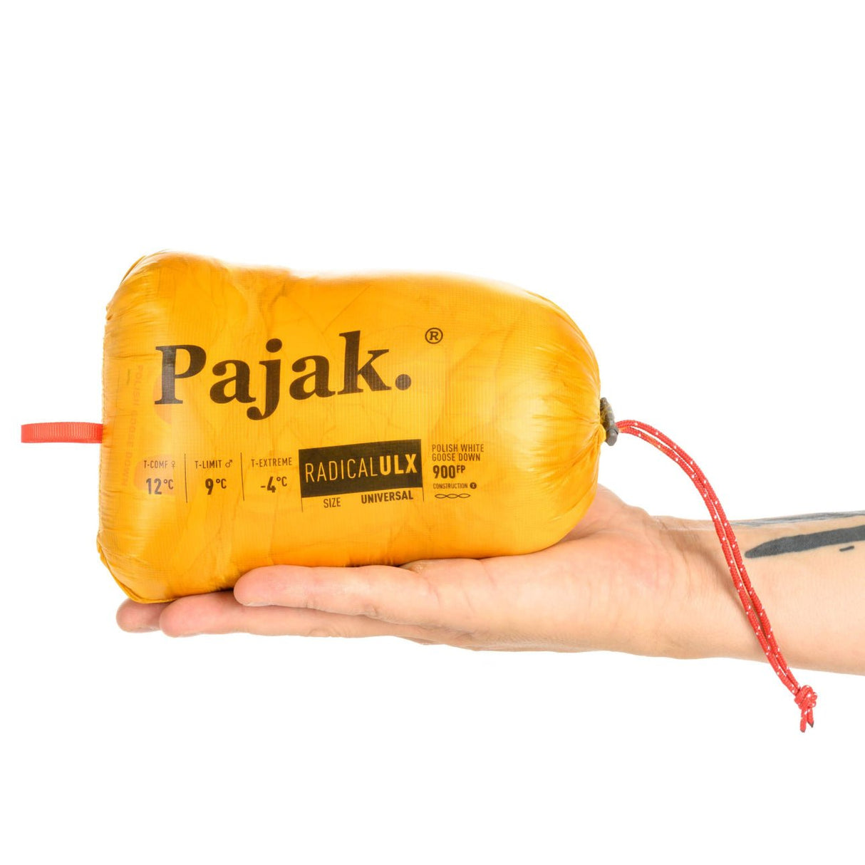 Pajak Radical ULX - ultraleichter Daunenschlafsack ohne Kapuze Daunenschlafsack ultraleicht mieten I Eddy's Adventure