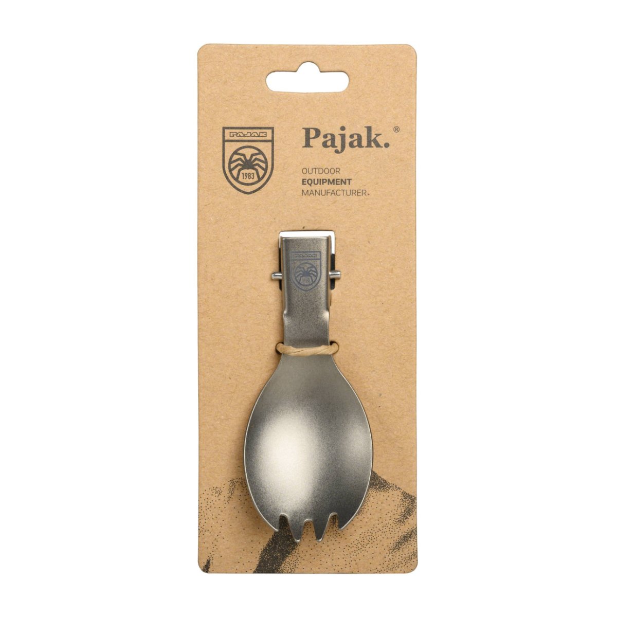 Pajak Titanium Spork Foldable Trekking - Besteck mieten I Eddy's Adventure