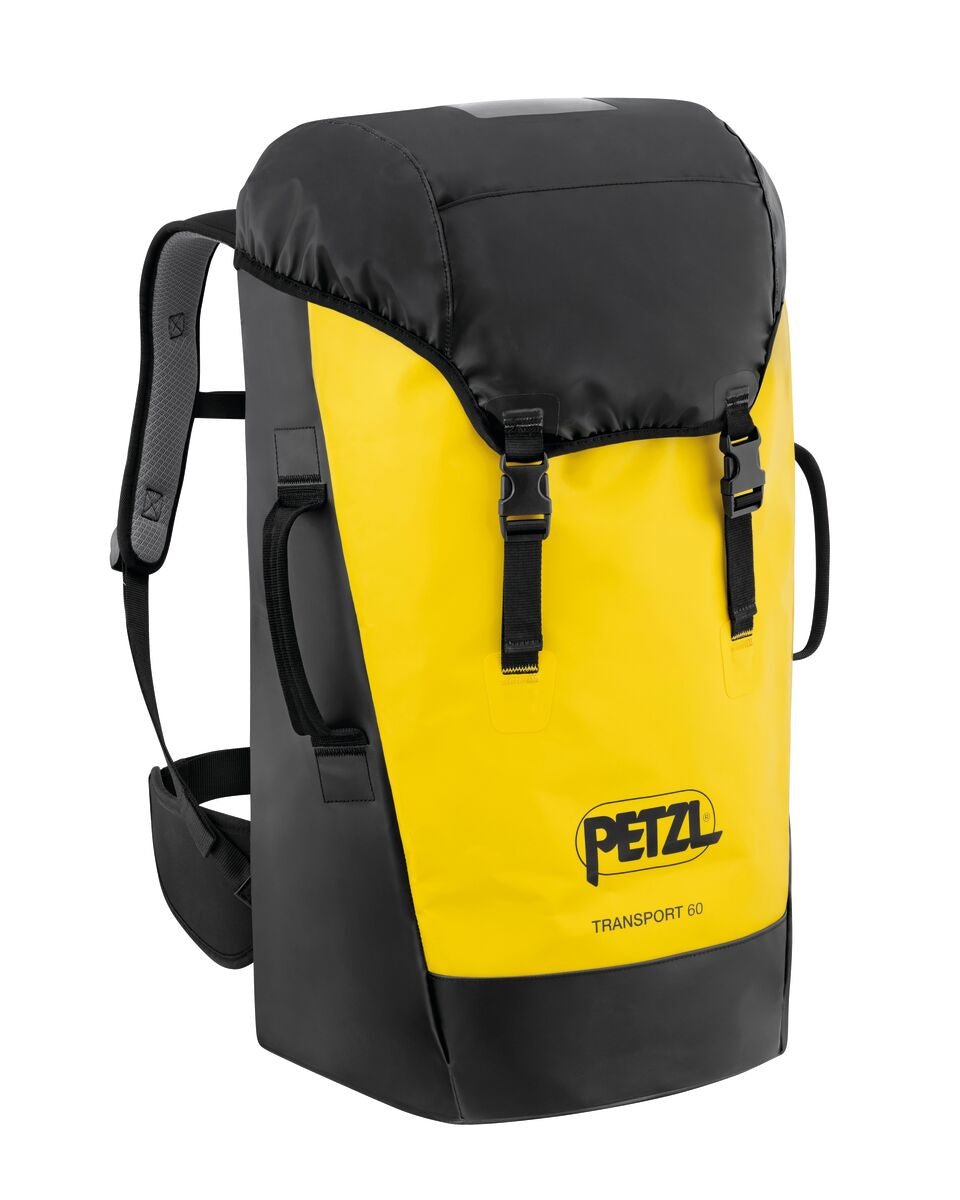Petzl Transport - robuster Equipment Rucksack und Transportsack Transportrucksack mieten I Eddy's Adventure