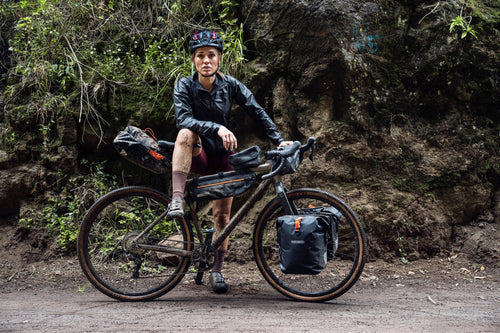 Ortlieb Gravel-Pack QL2.2 - Taschenpaar Bikepacking/ Gepäckträgertaschen mit je 14,5 Liter