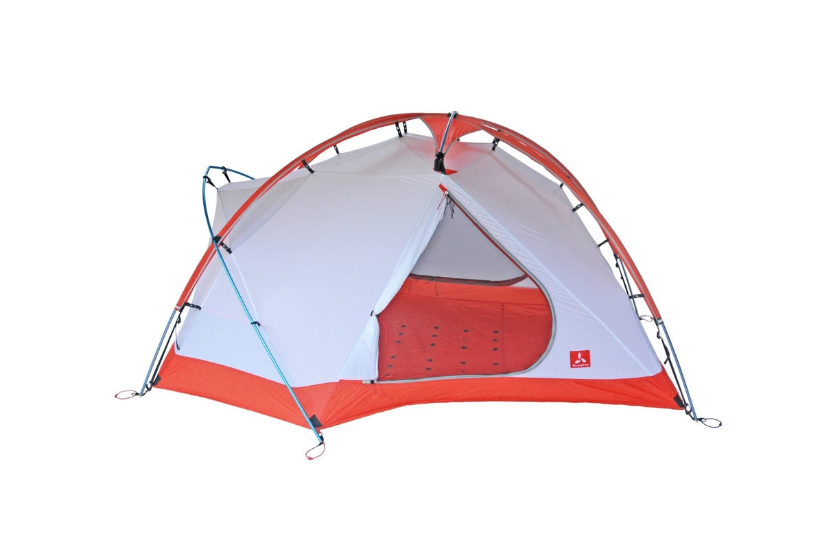 Trekkingzelt 2 Personen - 4 - Jahreszeiten | Slingfin WindSaber 2 Personen - Sturmsicheres Alpin - Zelt | Eddy's Adventure