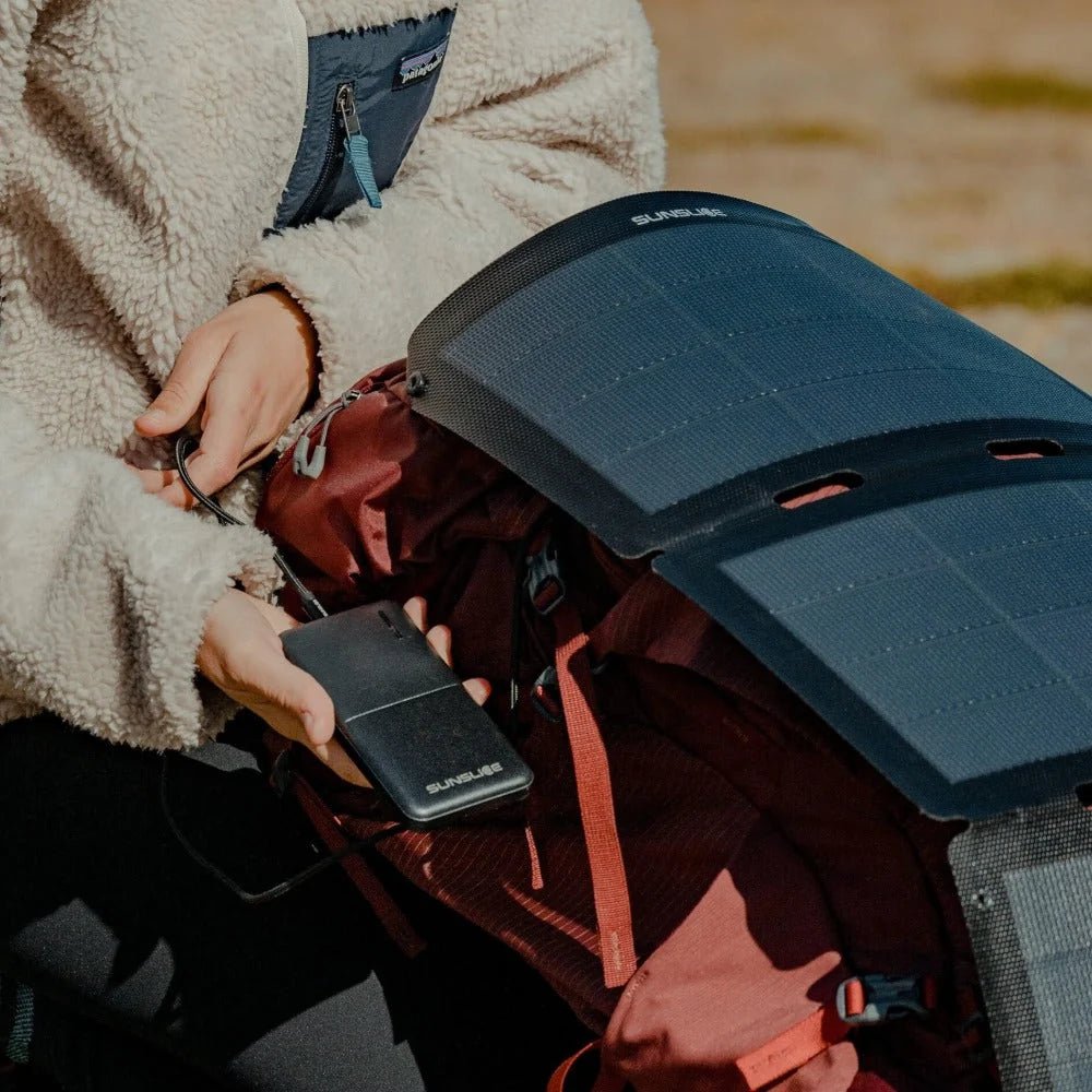 Sunsclice Fusion Flex 24 - tragbares Solarpanel für mehrtägige Touren