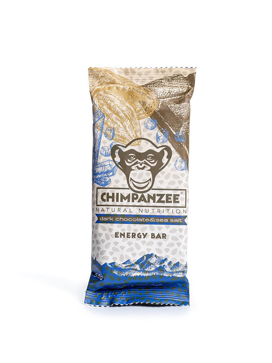 Energy Bar | Chimpanzee Energy Bar - Dark Chocolate & Sea Salt | Eddy's Adventure