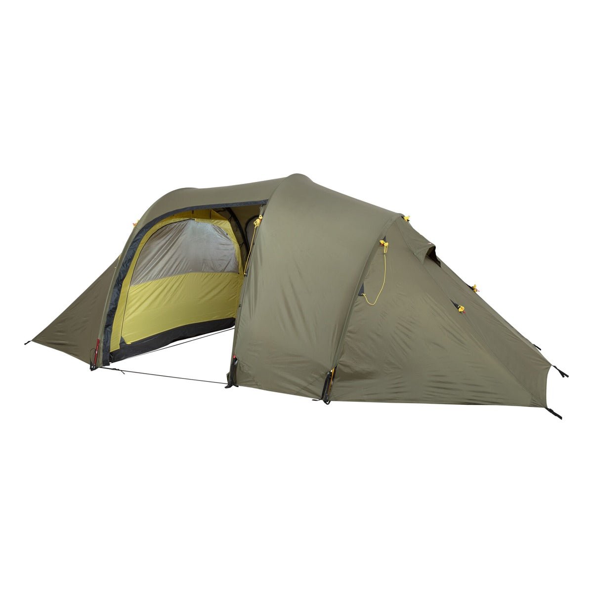 Familienzelt | Helsport Gimle Family 4+ Familienzelt für 4 - 6 Personen - sturmsicher und Schlechtwetter geeignet | Eddy's Adventure