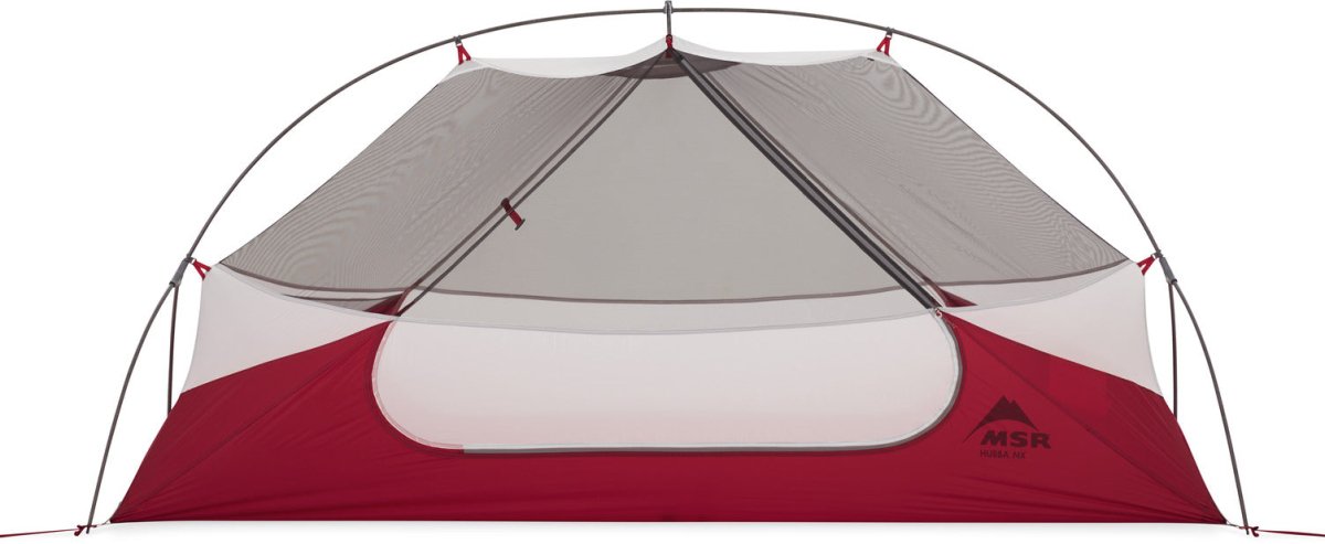 Trekkingzelt 1 Person - 3 - Jahreszeiten | MSR Hubba NX Solo grey | leichtes Rucksackzelt 1 Person | Eddy's Adventure