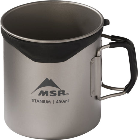 Camping - Geschirr | MSR Titanium Tasse 450ml | Eddy's Adventure