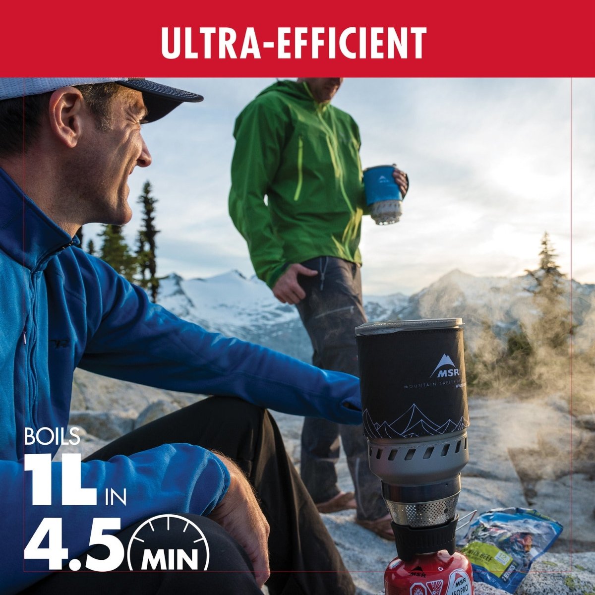 Gas - Kochsystem | MSR WindBurner Duo Kochersystem für 2 Personen | Eddy's Adventure