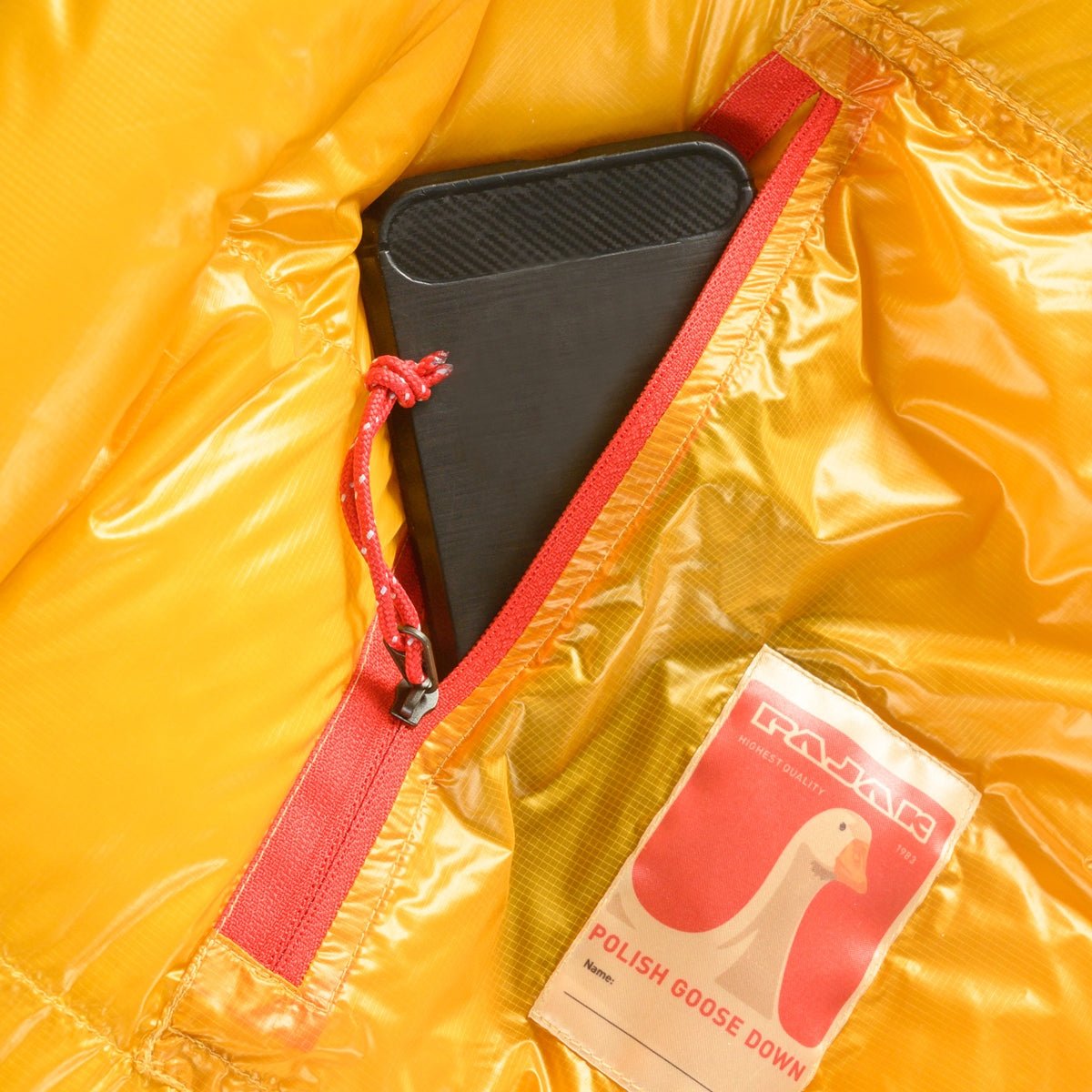 Daunenschlafsack 3 - Jahreszeiten | Pajak Radical 1Z Gold - Daunenschlafsack ultraleicht 3 - Jahreszeiten | Eddy's Adventure