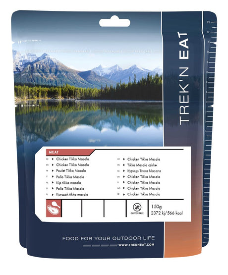 Trekking - Nahrung gefriergetrocknet | Trek'n Eat Chicken Tikka Masala | Eddy's Adventure