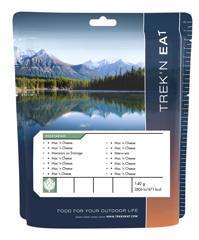 Trekking - Nahrung gefriergetrocknet | Trek'n Eat Mac'n Cheese | Eddy's Adventure